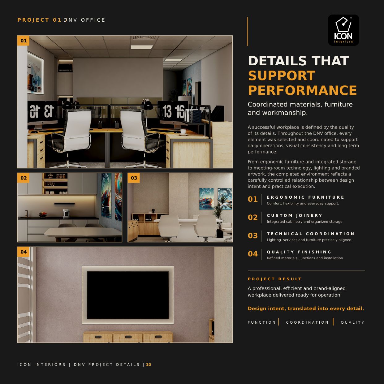 ICON Interiors corporate office portfolio, page 10 of 25