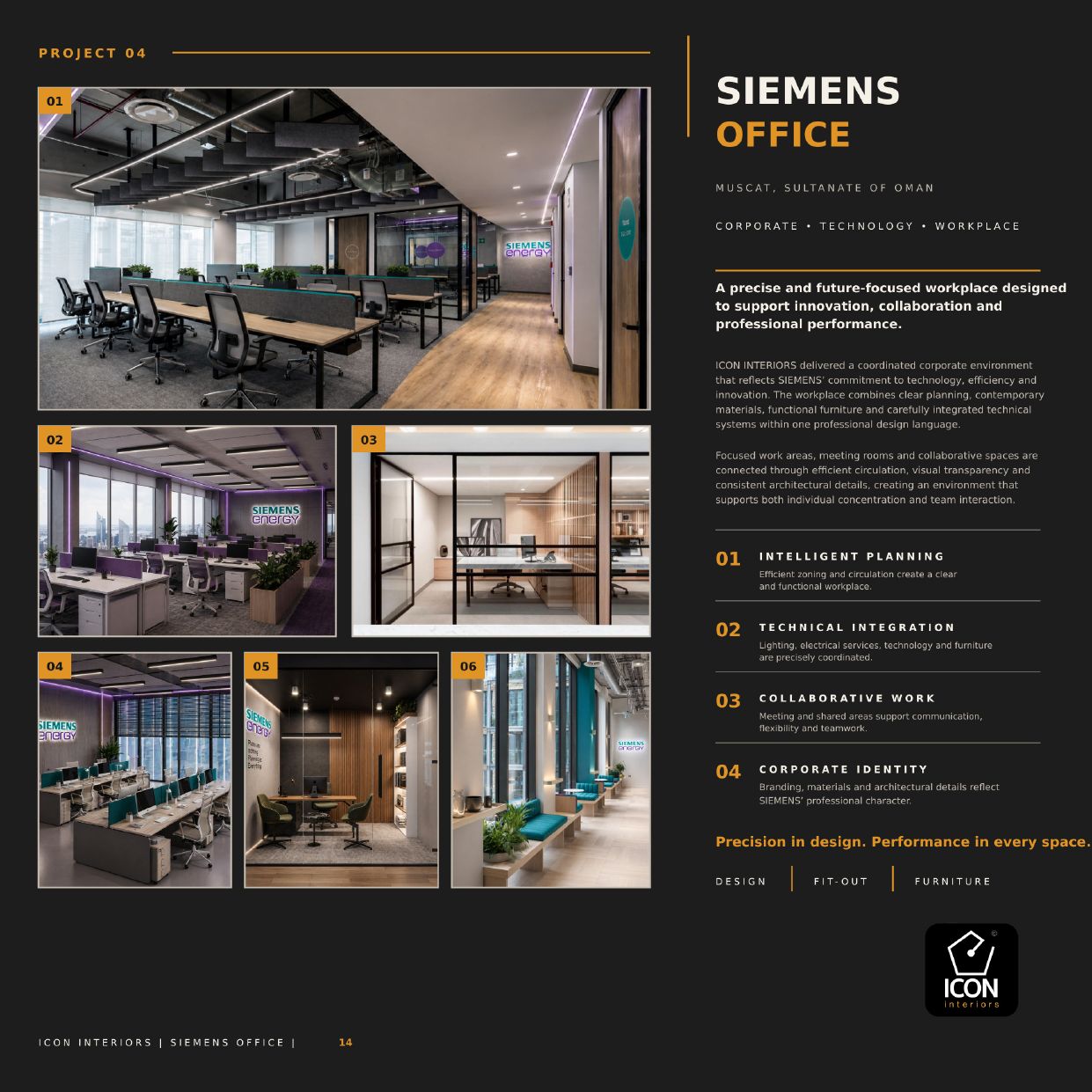ICON Interiors corporate office portfolio, page 14 of 25