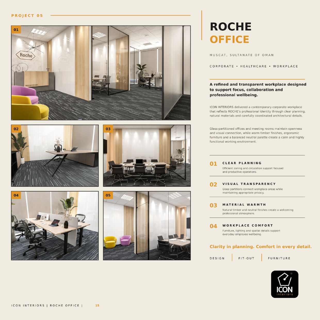 ICON Interiors corporate office portfolio, page 15 of 25